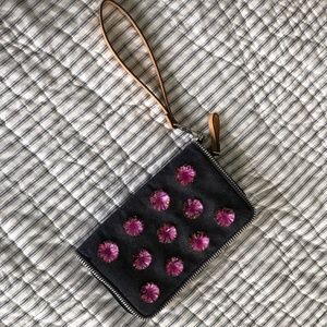 Vera Bradley RFID Grab & Go Wristlet, Faux Denim